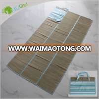 2/3/4 Foldable Sand Free Cheap Straw Beach Mat