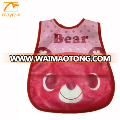 Logo Printing Various colored Waterproof Material Children's Drawing Apron