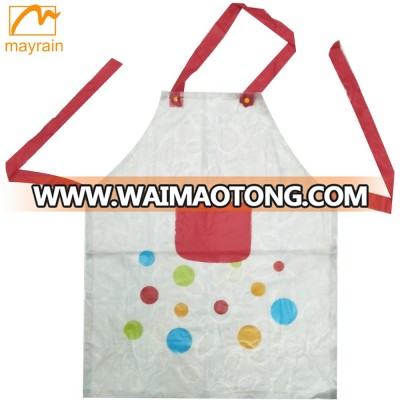 Kids Cartoon Plastic Baby Bib Apron